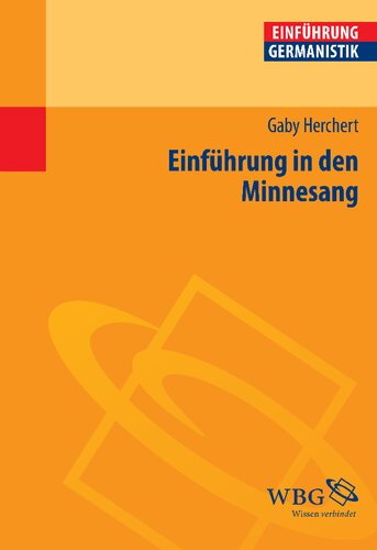 Einführung in den Minnesang