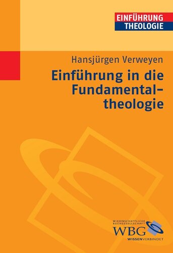 Verweyen, H: Einf. Fundamentaltheologie