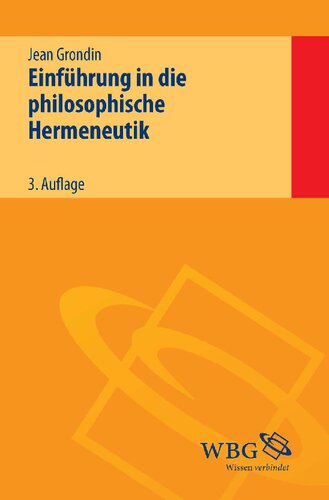 Einführung in die philosophische Hermeneutik