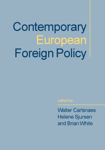 Contemporary European Foreign Policy