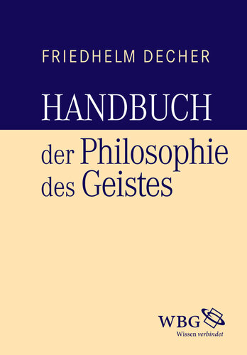 Handbuch der Philosophie des Geistes