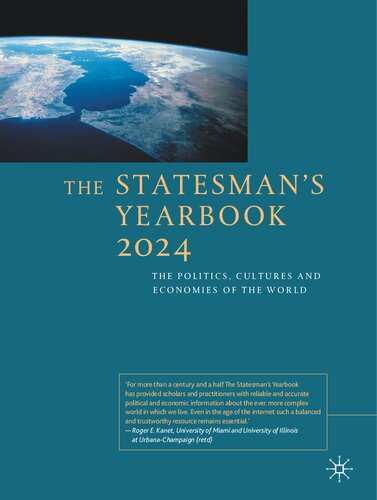 The Statesman's Yearbook 2024: The Politics, Cultures and Economies of the World
