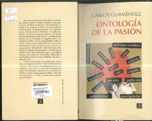 Ontologia de la pasion