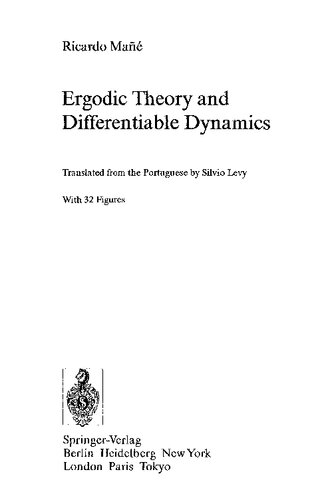 Ergodic Theory and Differentiable Dynamics