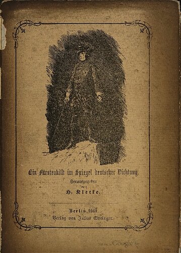 Friedrich der Große : Ein Fürstenbild im Spiegel deutscher Dichtung