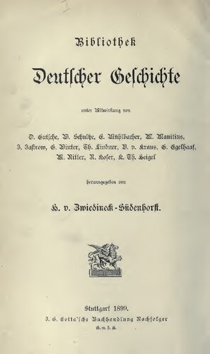 Vom Tode Friedrichs d. Gr. bis zum Feldzug in der Champagne (1786 - 1792)