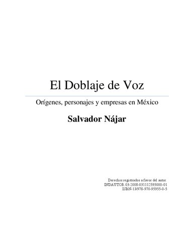 El doblaje de voz