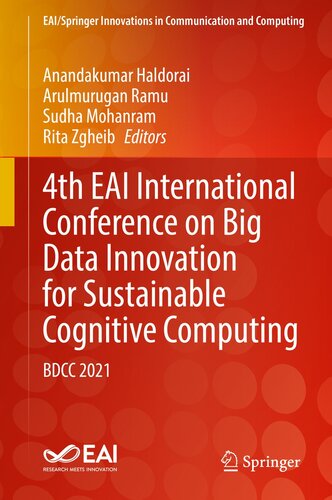 4th EAI International Conference on Big Data Innovation for Sustainable Cognitive Computing : BDCC 2021