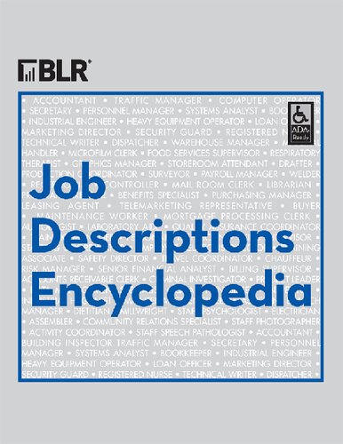 BLR's Job Descriptions Encyclopedia
