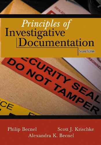 Principles of Investigative Documentation