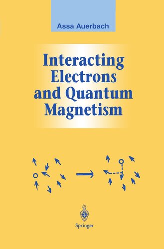 Interacting Electrons and Quantum Magnetism