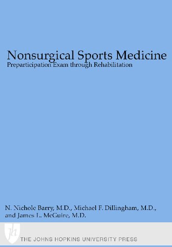 Nonsurgical Sports Medicine: Preparticipation Exam through Rehabilitation
