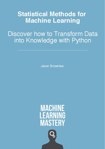 Statistical Methods for Machine Learning