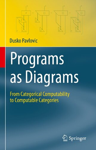 Programs as Diagrams: From Categorical Computability to Computable Categories (Theory and Applications of Computability)
