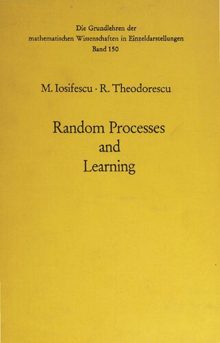 Random Processes and Learning