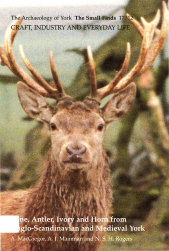 Craft, Industry and Everyday Life: Bone, Antler, Ivory and Horn from Anglo-Scandinavian and Medieval York