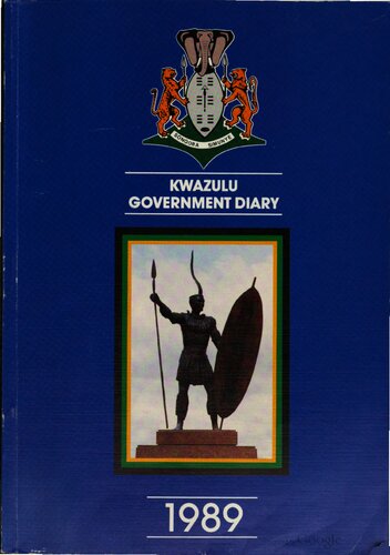 Kwazulu Government Diary 1989