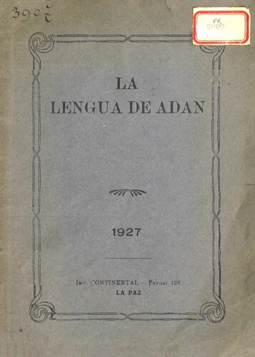 La lengua de Adán