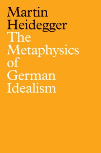 The metaphysics of German idealism