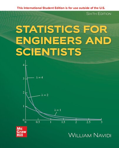 Statistics for Engineers and Scientists ISE