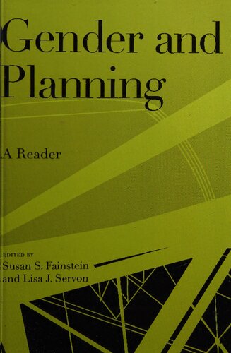 Gender and Planning: A Reader