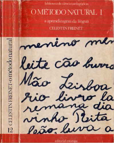 O método natural I - a aprendizagem da língua
