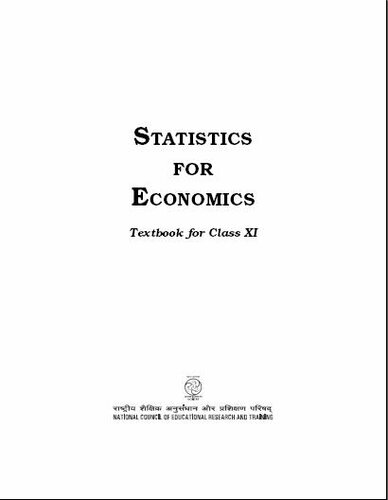 Statistics for Economics
