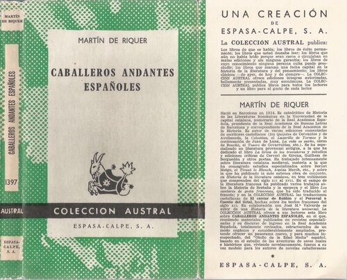 Caballero andantes españoles
