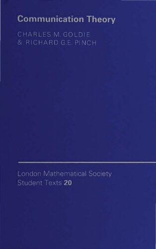 Communication Theory