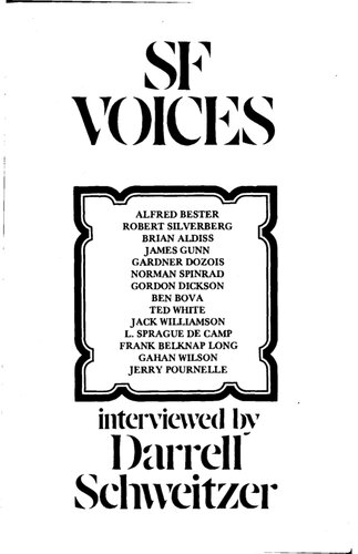 SF Voices : Interviews with Science Fiction Masters