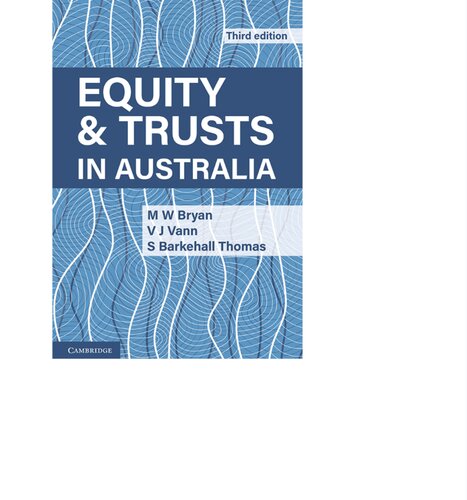 Equity and Trusts in Australia