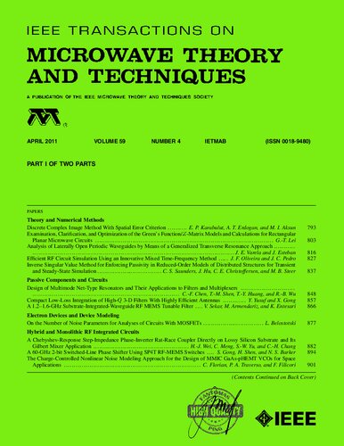 IEEE MTT-V059-I04A (2011-04)