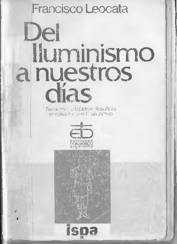 Del iluminismo a nuestros días: síntesis de las ideas filosóficas en su relación con el cristianismo
