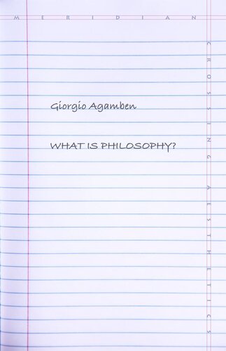 What is Philosophy?
