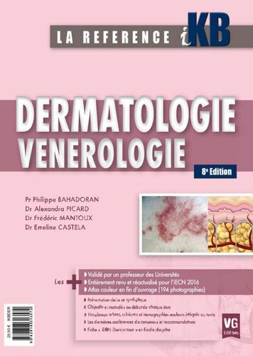 Dermatologie, vénérologie