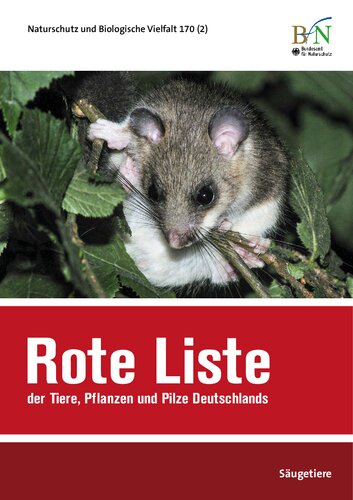 Rote Liste und gesamtartenliste der säugetiere (Mammalia) Deutschlands