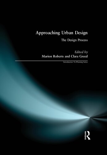 Approaching Urban Design: The Design Process