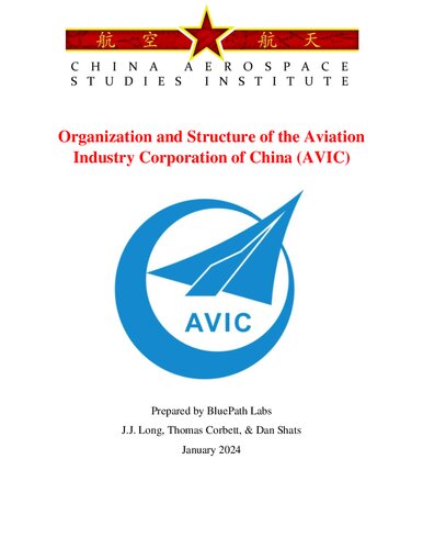 Organization of the Aviation Industry Corporation of China (AVIC)