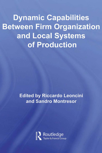 Dynamic Capabilities Between Firm Organisation and Local Systems of Production (Routledge Studies in Global Competition)