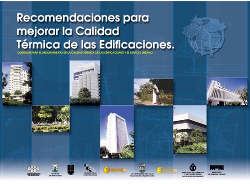 Recomendaciones para Mejorar la Calidad Térmica de las Edificaciones