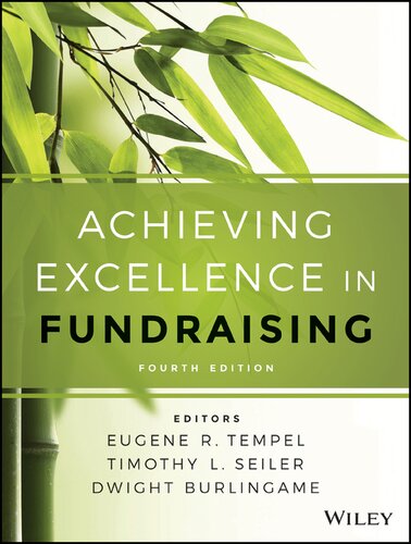 Achieving Excellence in Fundraising