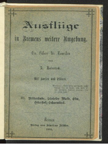 Ritterhude, Stoteler Wald, Elm, Osterholz-Scharmbeck