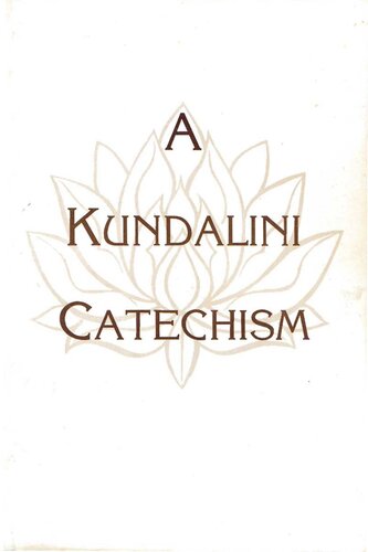 A kundalini catechism