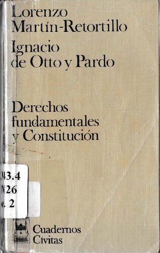Derechos fundamentales y Constitución
