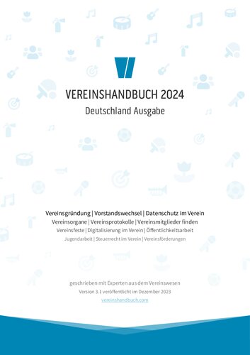 VEREINSHANDBUCH 2024: Deutschland Ausgabe v3.1