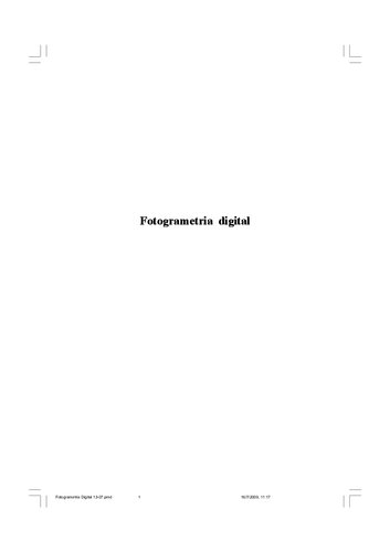 Fotogrametria digital