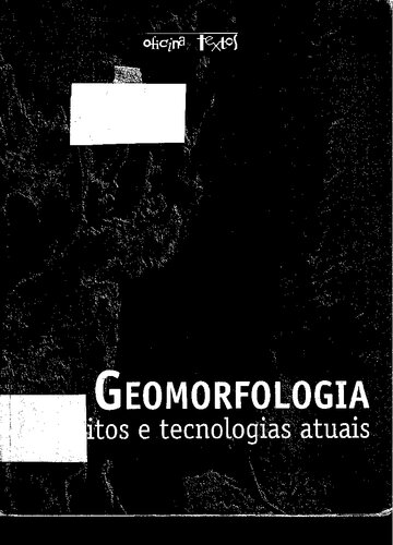 Geomorfologia: conceitos e tecnologias atuais