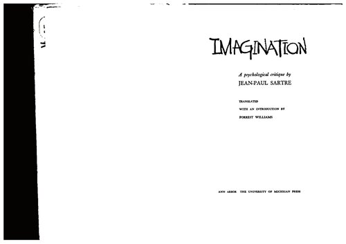 Imagination : a psychological critique