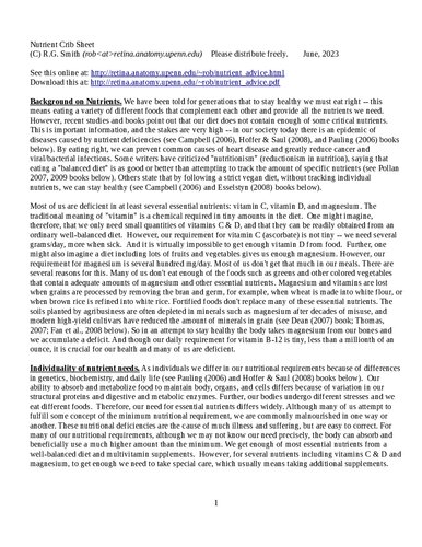 Vitamin Advice Andrew Saul Robert G Smith Linus Pauling Abram Hoffer Orthomolecular Medicine