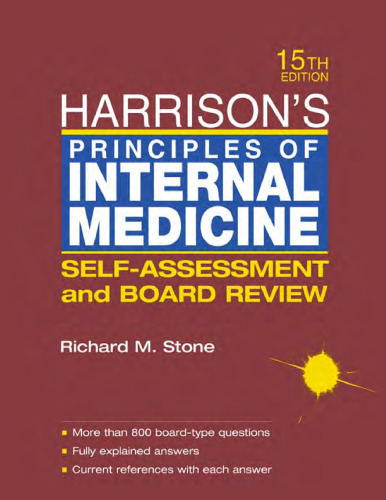 Harrison's Principles of Internal Medicine: Self-Assessment and Board Review, 15th Edition